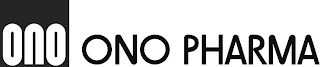 ONO ONO PHARMA logo