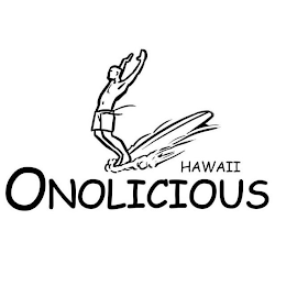 ONOLICIOUS HAWAII logo