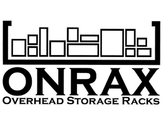 ONRAX OVERHEAD STORAGE RACKS logo