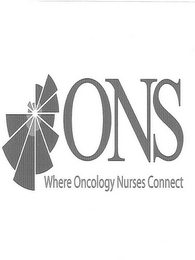 ONS WHERE ONCOLOGY NURSES CONNECT logo