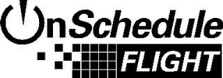 ONSCHEDULE FLIGHT logo