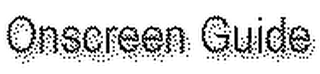 ONSCREEN GUIDE logo