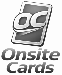 ONSITE CARDS logo