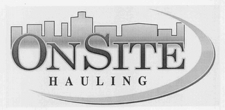 ONSITE HAULING logo