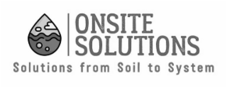 ONSITE SOLUTIONS SOLUTIONS FROM SOIL TO SYSTEM logo