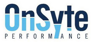 ONSYTE PERFORMANCE logo