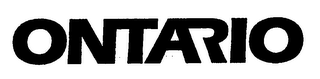 ONTARIO logo