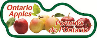 ONTARIO APPLES POMMES DE L'ONTARIO logo