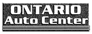 ONTARIO AUTO CENTER logo