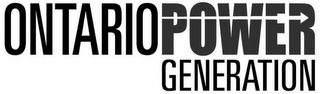 ONTARIOPOWER GENERATION logo