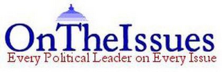 ONTHEISSUES EVERY POLITICAL LEADER ON EVERY ISSUE logo
