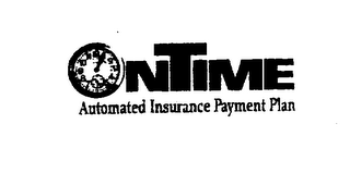 ONTIME AUTOMATED INSURANCE PAYMENT PLAN logo