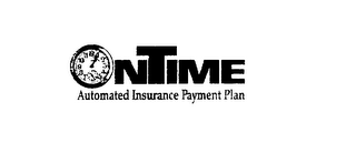 ONTIME AUTOMATED INSURANCE PAYMENT PLAN logo