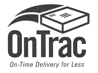 ONTRAC ON-TIME DELIVERY FOR LESS logo