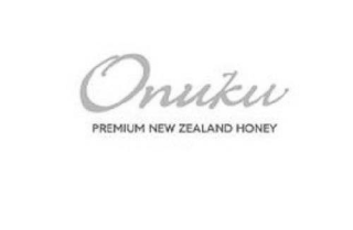 ONUKU PREMIUM NEW ZEALAND HONEY logo