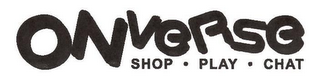 ONVERSE SHOP PLAY CHAT logo