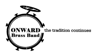 ONWARD BRASS BAND THE TRADITION CONTINUES logo