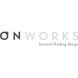 ONWORKS FORWARD THINKING DESIGN logo