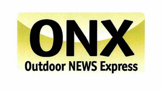 ONX OUTDOOR NEWS EXPRESS logo