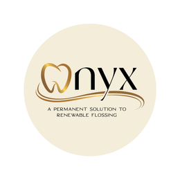 ONYX A PERMANENT SOLUTION TO RENEWABLE FLOSSING logo