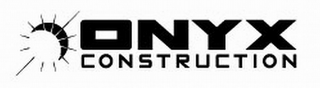 ONYX CONSTRUCTION logo