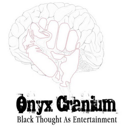 ONYX CRANIUM BLACK THOUGHT AS ENTERTAINMENT logo