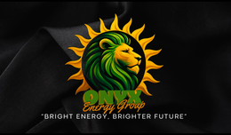 ONYX ENERGY GROUP "BRIGHT ENERGY, BRIGHTER FUTURE" logo