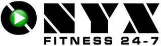 ONYX FITNESS 24-7 logo