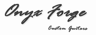 ONYX FORGE CUSTOM GUITARS logo