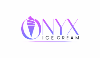 ONYX ICE CREAM logo
