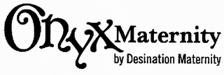 ONYX MATERNITY BY DESTINATION MATERNITY logo