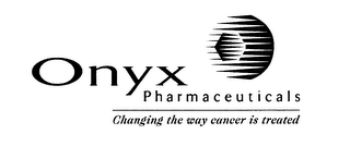 ONYX PHARMACEUTICALS CHANGING THE WAY CANCER IS TREATED logo
