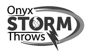 ONYX STORM THROWS logo