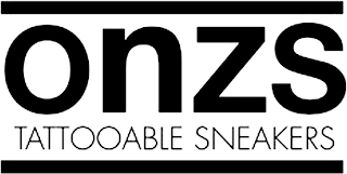 ONZS TATTOOABLE SNEAKERS logo