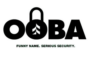 OOBA FUNNY NAME. SERIOUS SECURITY. logo