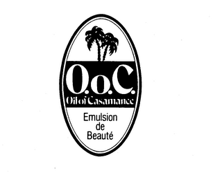 O.O.C. OIL OF CASAMANCE ENVSION DE BEAVTE logo