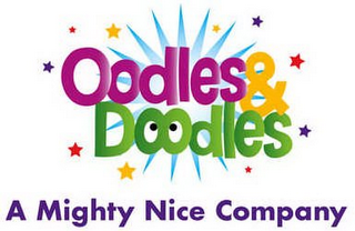 OODLES & DOODLES A MIGHTY NICE COMPANY logo