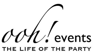 OOH! EVENTS THE LIFE OF THE PARTY logo