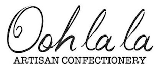 OOH LA LA ARTISAN CONFECTIONERY logo