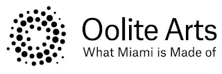 OOLITE ARTS WHAT MIAMI IS MADE OF logo