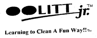 OOLITT JR. LEARNING TO CLEAN A FUN WAY!! logo