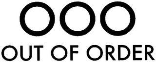 OOO OUT OF ORDER logo