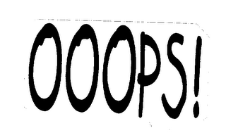 OOOPS! logo