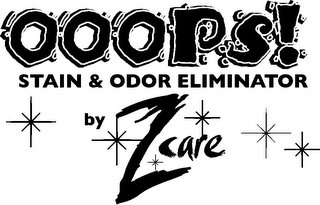 OOOPS! STAIN & ODOR ELIMINATOR BY ZCARE logo