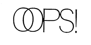 OOPS! logo