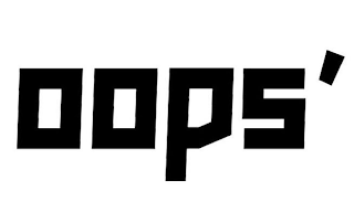 OOPS' logo