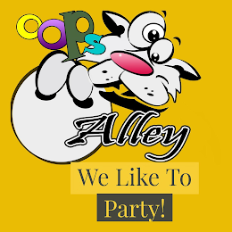 OOPS ALLEY WE LIKE TO PARTY! logo