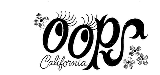 OOPS CALIFORNIA logo
