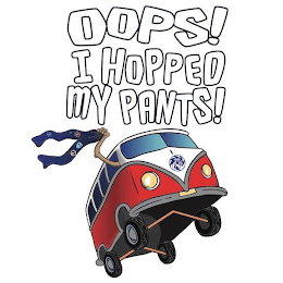 OOPS! I HOPPED MY PANTS! logo
