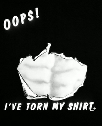 OOPS! I'VE TORN MY SHIRT. logo